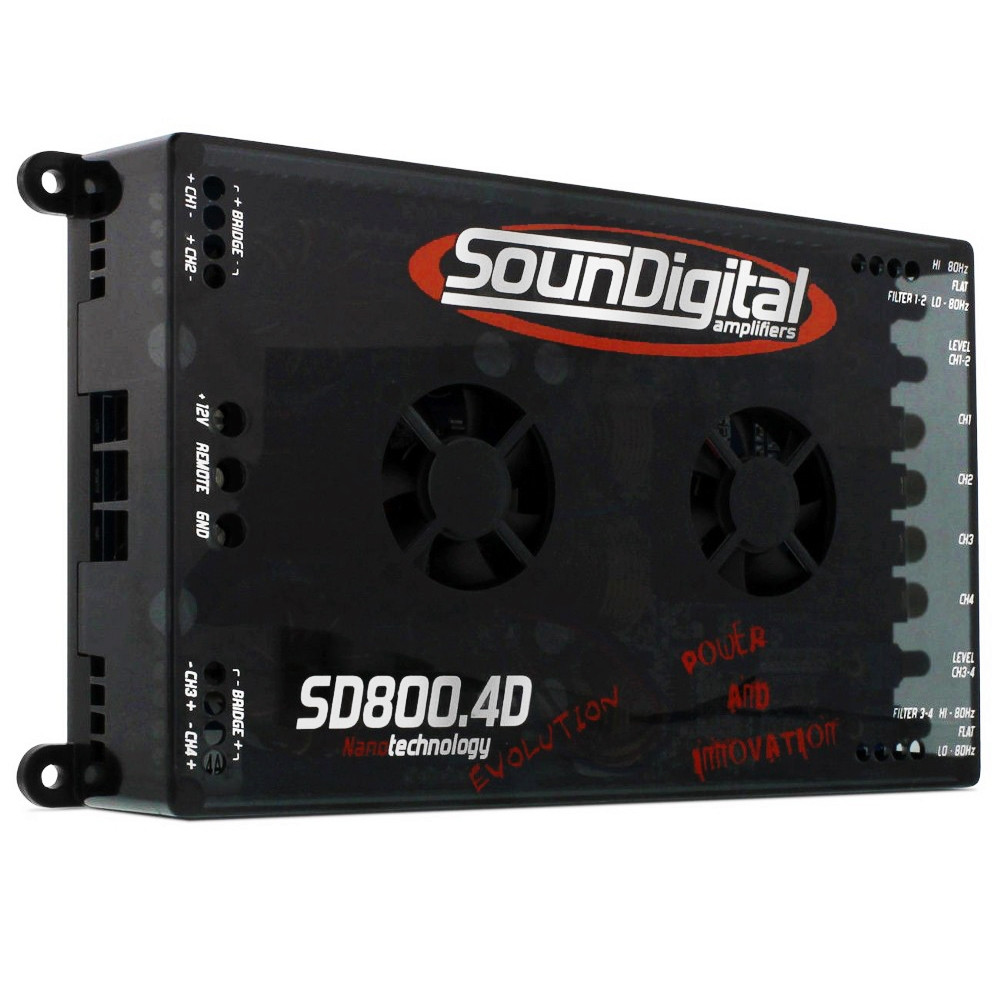 MODULO POTENCIA SOUNDIGITAL SD800.4 4 OHMS