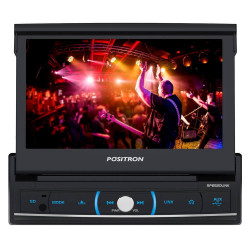 DVD POSITRON SP6520LINK RETRATIL TELA 7 MIRROR P/ IPHONE ENTRADA USB SD TV BLUETOOTH AM FM